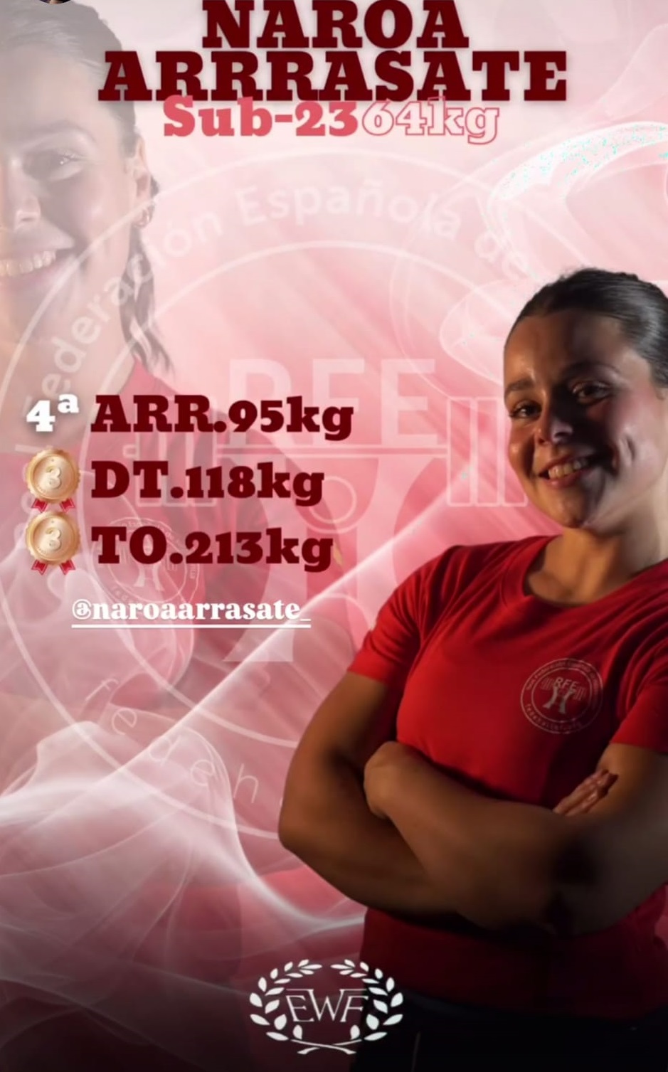 Excelente actuación de Naroa Arrasate en el Campeonato de Europa Sub-23